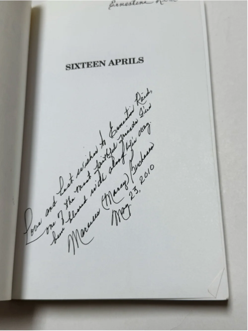 Unbranded sixteen aprils